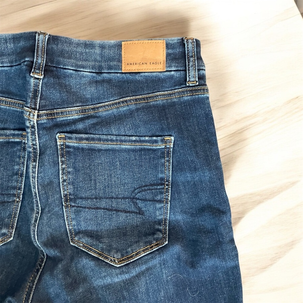 American Eagle Outfitters Women's Curvy Hi-Rise Jegging Size 6 Long Stretch - Picture 9 of 10